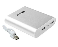 Vakoss POWERBANK VAKOSS 10.000 mAh TP-2588S Srebrny # - 1448124 - zdjęcie 1